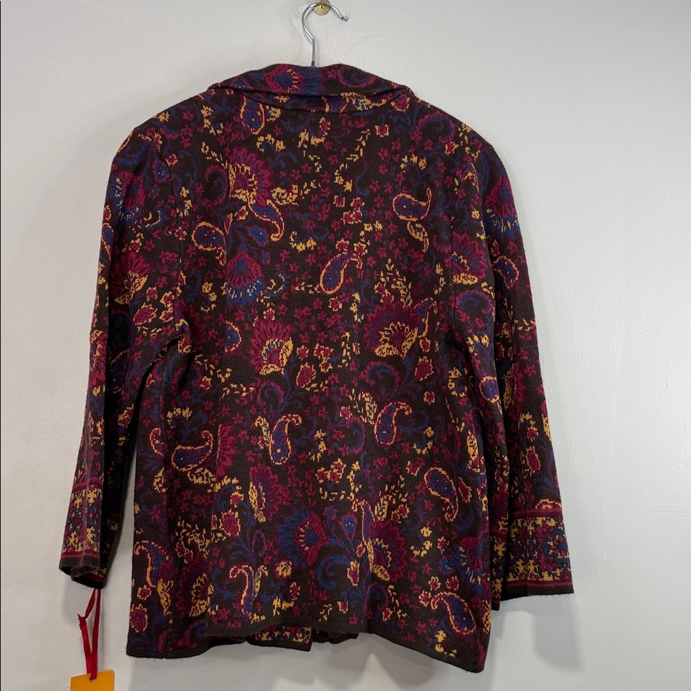 Ruby Rd. Multicolor Patterned Cardigan - Picture 2 of 6